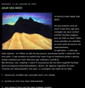 Man-Woman, painting by Bj. deCastro, is Featured in Portuguese Article